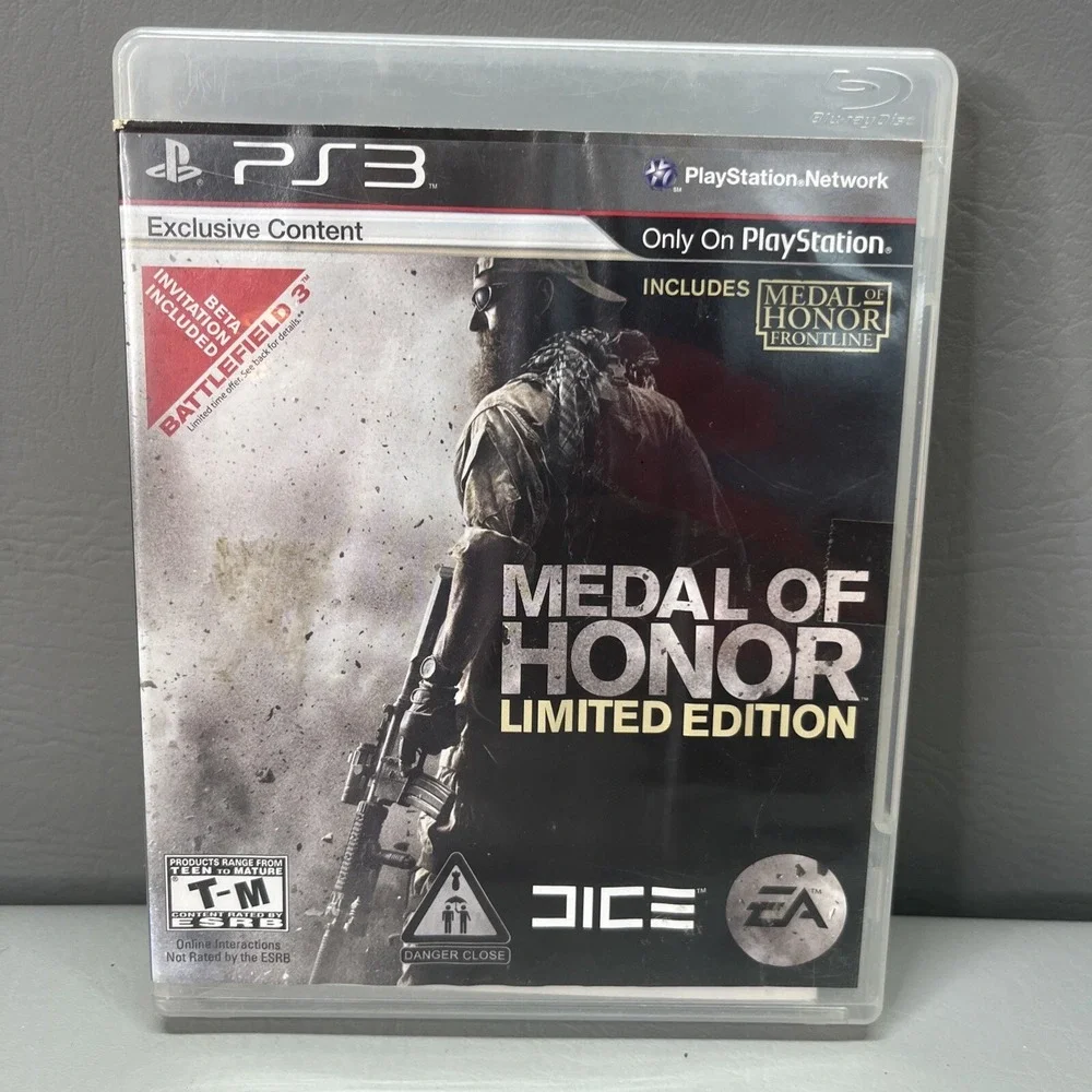 Medal Of Honor Limited Edition for PlayStation 3 PS3 *Complete & Tested*